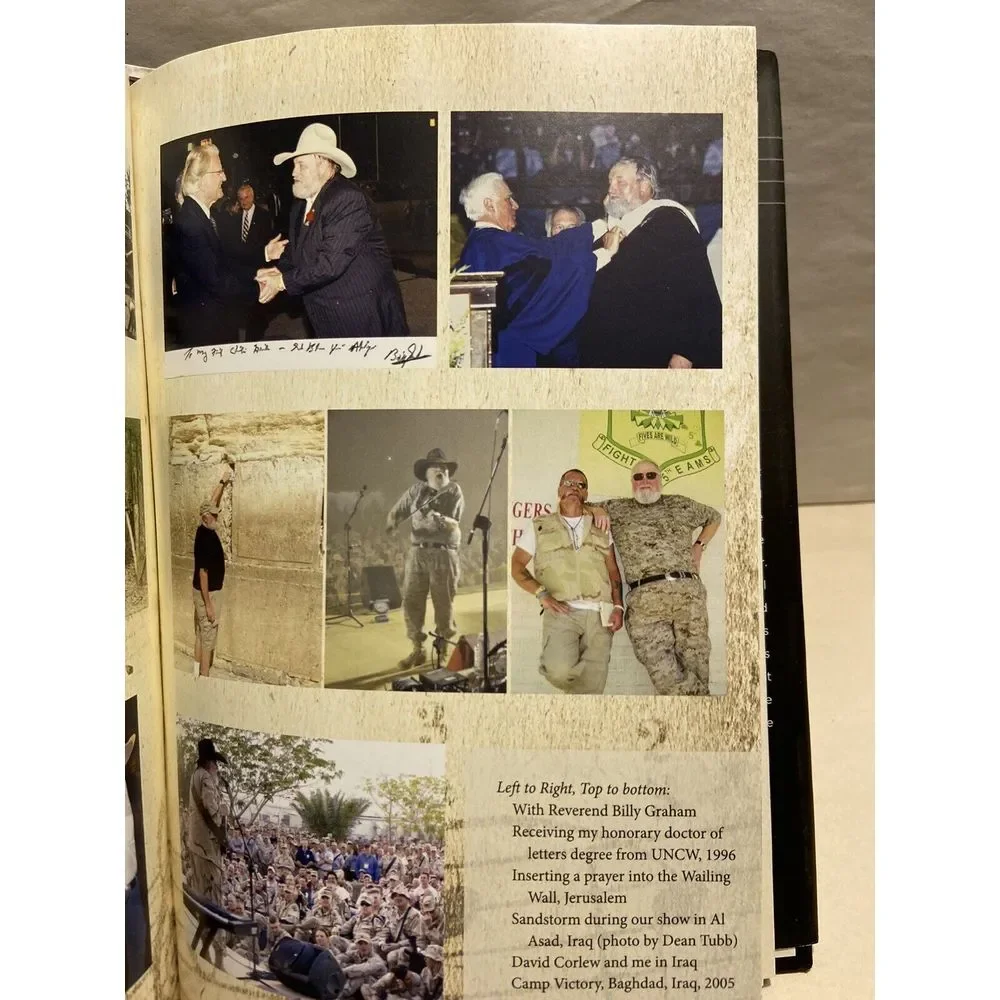 Never‎ Look at the Empty Seats A Memoir Charlie Daniels SIGNED AUTOGRAPH HB Gift